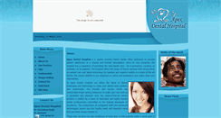 Desktop Screenshot of apexdental.in
