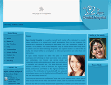 Tablet Screenshot of apexdental.in